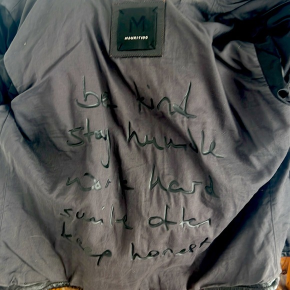 Unique brown leather jacket purchased at a boutique in PEC. - Picture 3 of 3